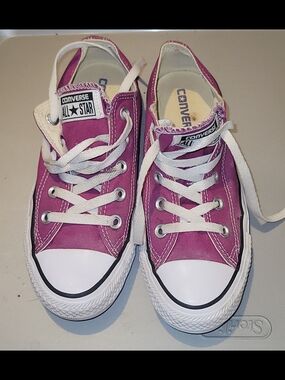 Converse Chuck Taylor All Stars Mens 4/womens 6 Low Top Shoes Purple